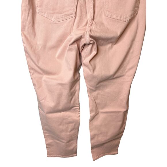 JEN 7 By For All Mankind Pink Ankle Skinny Jeans SIZE 16 - Picture 5 of 7